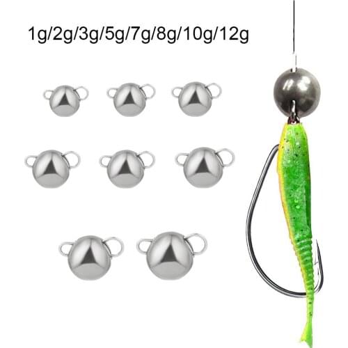1pc Tungsten Sinkers 1g-12g Fishing Weights Sinkers For Bass Fishing Tackle Accessories
