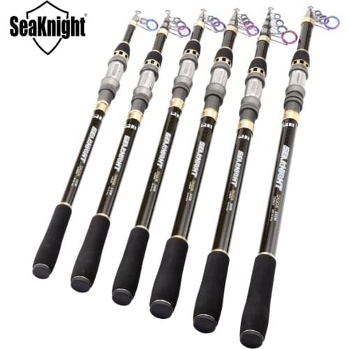 SeaKnight Close out DAGON Series Telescopic Fishing Rod 1.8M 2.1M 2.4M 2.7M 3.0M 3.6M Spinning Rod For Long Casting Carbon
