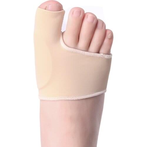 1 Pair Big Toe Corrector Pad Stretch Nylon Hallux Valgus Protector Guard Toe Separator Orthopedic Protector New Hot