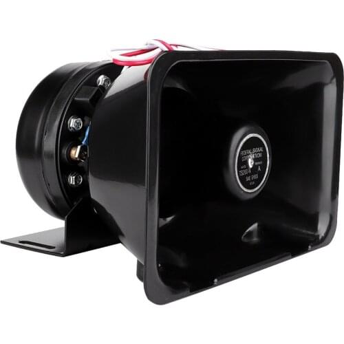 12V 200W Super Loud Universal Car Warning Alarm Horn Speaker Work With Alarm System (Wire Random Color)