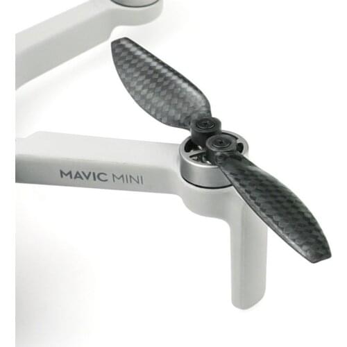 2021 New Carbon Fiber Propeller Low Noise Quick-Release Blades for DJI Mavic Mini Drone