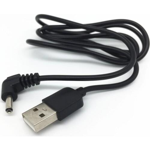 90 Angle USB To 3.5mm Connector Jack Power Charger Cable 3FT DC 5V for Nokia 8855 8800 8910 9300 9500 QD E60 E70