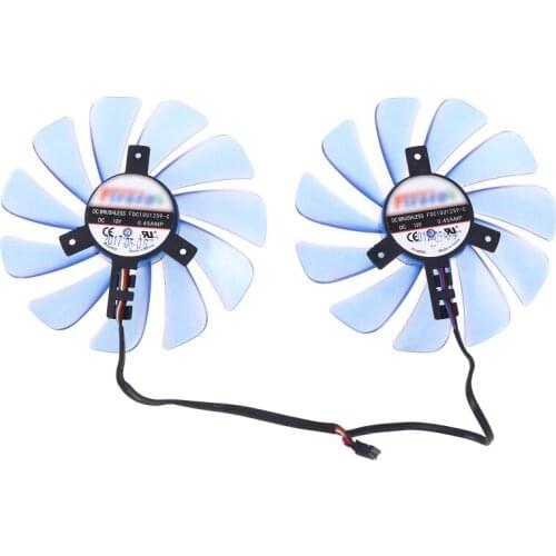 95mm FDC10U12S9-C CF1010U12S GPU Fan For HIS XFX RX580 570 RX590 IceQ GPU fan