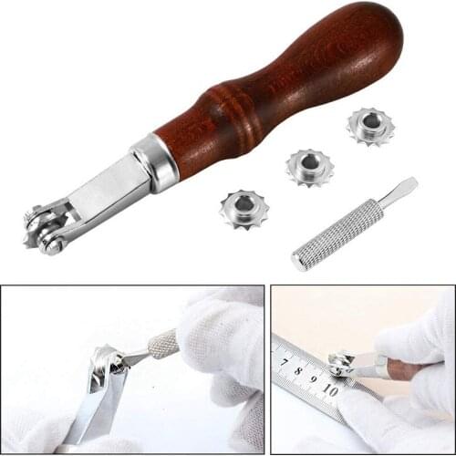 Leather Craft Tools, Craftool Spacer Set, Spacer Embossing System Set, DIY Leather Craft Sewing Stitch Spacer Stitching Wheel