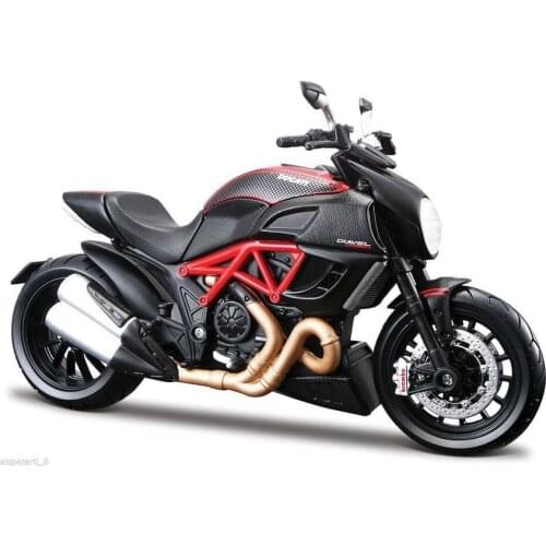Maisto 1:12 Ducati Diavel CARBON MOTORCYCLE BIKE DIECAST MODEL TOY NEW IN BOX