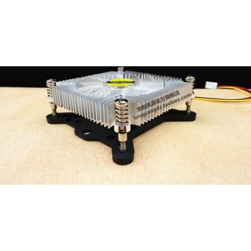 Ultra-thin CPU Fan For LGA1150 LGA1155 LAG1156 CPU Cooler with 70mm silent fan Comptuter CPU Cooling fan with 3pin