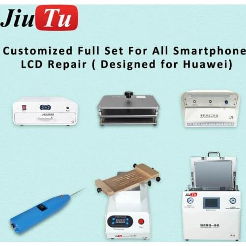 Mobile Phone LCD Repair Tools Kit Rotation Seprating 15Inch Vacuum OCA Lamination Machine With UV For Huawei Screen Refurbish
