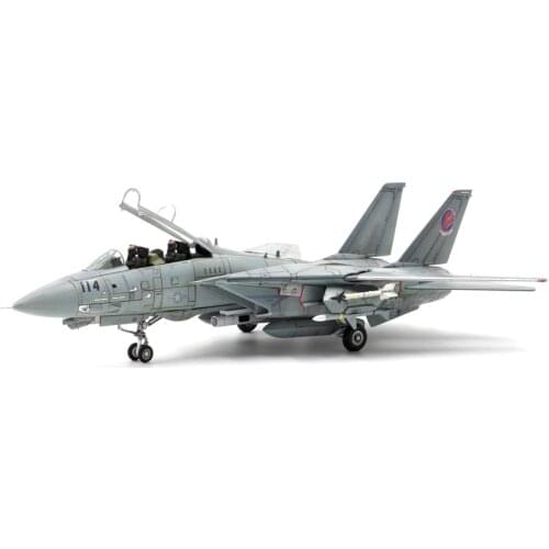 New 1:72 Alloy Casting Fighter Model TOP GUN F-14A Ghost Rider Lone Ranger Display Collection Toy Gift Free Shipping