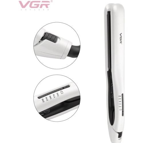 Professional Hair Straightener Curler Hair Flat Iron Negative Ion Infrared Hair Straighting Curling Iron Corrugation LED Display