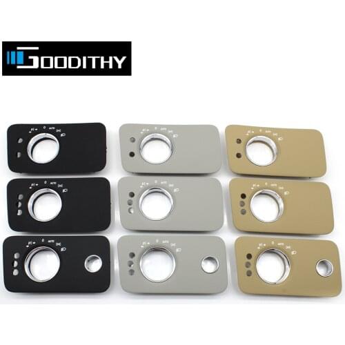 Car Interior Plastic Headlight Switch Repair Kit Cover For Mercedes Benz W219 CLS Class 300 350 500 2007-2009