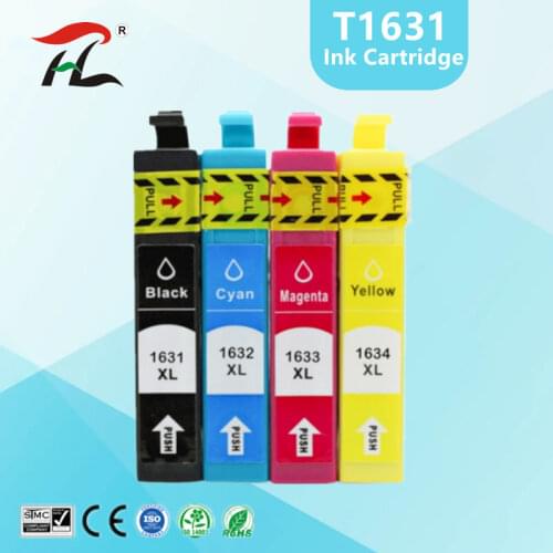 4PK compatible ink cartridge T1631 T1631XL For Epson WF-2010W WF-2510 WF-2520NF WF-2530 WF-2540 WF-2750 2760 2630 2650 printer