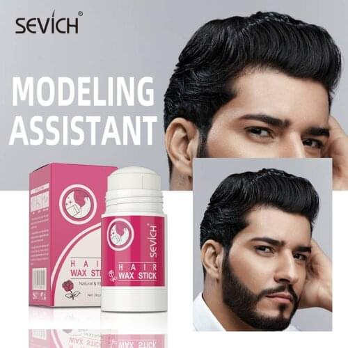 Sevich Hair Styling Wax Finishing Broken Hairs Hair Rose Smell Hair Wax Refreshing Smooth Frizziy Hair Modify Stick 30g