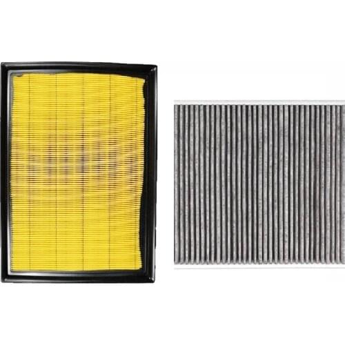 Air Filter Cabin Filter For Toyota LAND CRUISER PRADO (J15) 4.0 V6 2009- 2010- Model 2Pcs Car Filter