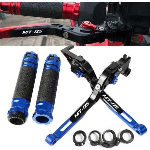 Motorcycle Extendable Adjustable Foldable Handle Levers Brake Clutch Lever For Yamaha MT125 MT-125 2014 2015 2016 2017 2018