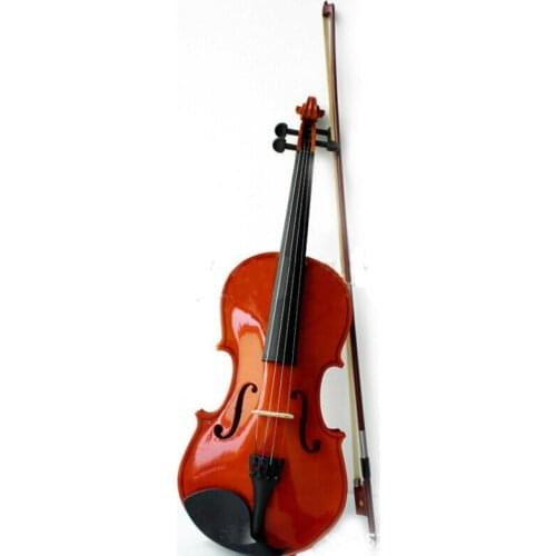 Top Quality Full Size 4/4 3/4 1/2 1/4 1/8 Solid Wood Student Violin Beginner Fiddle for Children Starter Kit Free Shipping VL04
