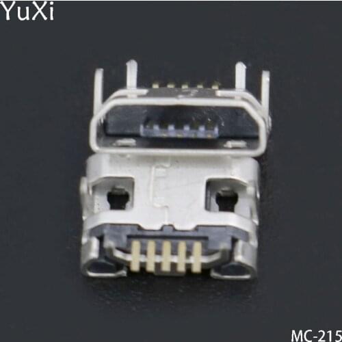 YuXi 2PCS Micro USB connector for netbook/tablet /mp3/mp4/ for Sony / DELL / HP / Acer Horns, Ox horn, Distance 7.2,Long needles