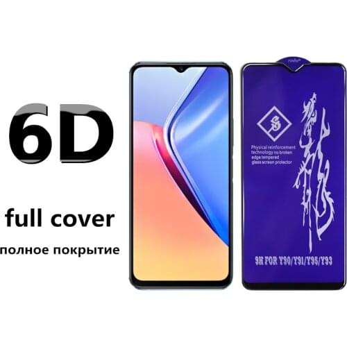 Full Tempered Glass For Vivo Nex 2 iqoo neo 3 5 U3 5G Z1 Z1X Y90 Y91 Y93 Y95 Y97 Y81 Y83 Y85 Y89 Y71 V7 V17 Pro Screen Protector