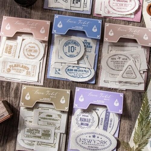 10pcs/lot Memo Pads Sticky Notes Romantic travel series in the afterglow Paper diary Scrapbooking Stickers Office School