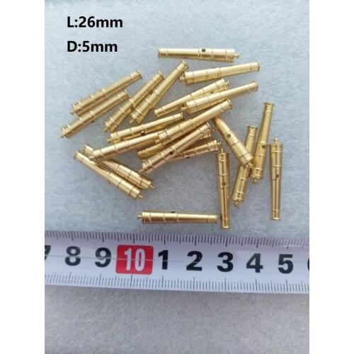 26mm Brass canoon Ship model building accessories 8pcs/set wholesale