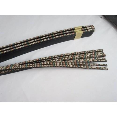 40STRIPS LUTHIER FIGURED BINDING C-97,Measures 6mm x1.2mm thick and 880mm long