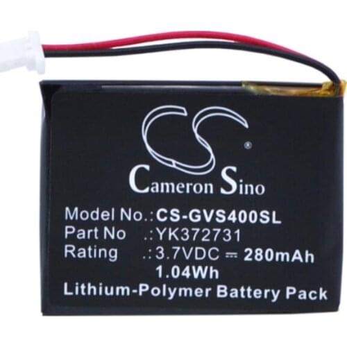 Cameron Sino 280mAh battery for GOLF BUDDY DSC-GB750 DSC-GB900 Voice 2 GPS Rangefinder Plus VS4 PL482730 YK372731