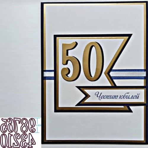 Big Digital Set Die Cut Numeral Metal Cutting Dies Stencil Scrapbooking Embossing New Christmas Craft Stamps And Dies