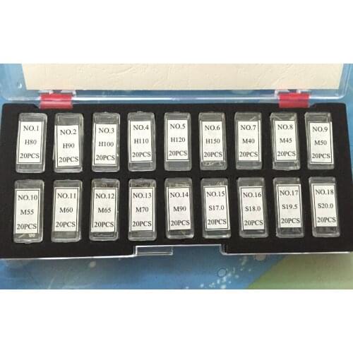 Watch Hands Silver/Gold/Black Multi Style Watch Hand Assortment 180 Pieces