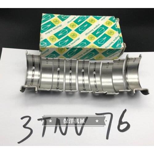 For large and small bearings crankshaft bearings and connecting rod bearings of Cart E301.4 excavator Yangma 3TNV76 engine