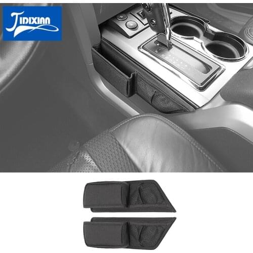 MOPAI Stowing Tidying for F150 Raptor Car Gear Storage Bag Organize Containers Tray for Ford F150 Raptor 2009-2014 Accessories