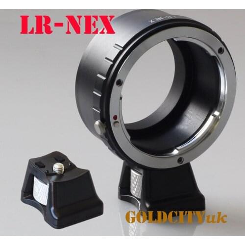 R LR Mount Lens To E mount nex Adapter ring with Tripod Stand for NEX NEX-3/C3/5/5N/6/7 A7 A7r A5100 A7s A5000 A6000 camera