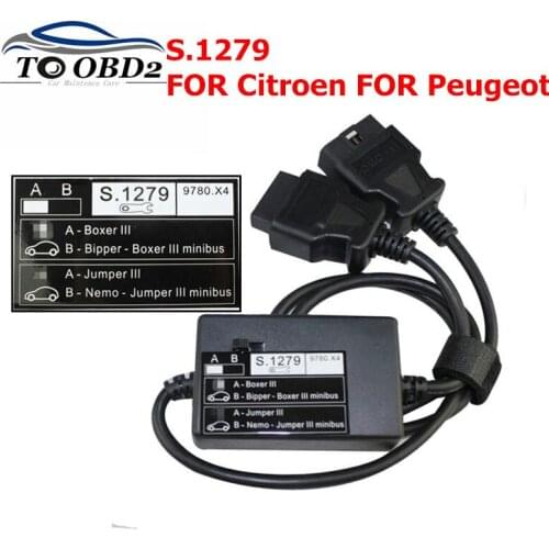 Module S.1279 Lexia PP2000 Diagnostic Connector S1279 For New Cars Boxer Jumper III Professional Lexia3 For Peugeot for Citroen