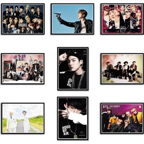 5D DIY Diamond Painting Kpop Boys Poster Full Square&Round Diamond Embroidery Cross Stitch Kits Diamond Mosaic Paint