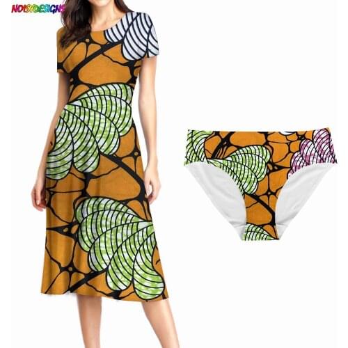 NOISYDESIGNS Ankara African Printing Party Dress Hot Women Summer 2021 New Design Elegant Chic Dress Vestidos Largos Verano