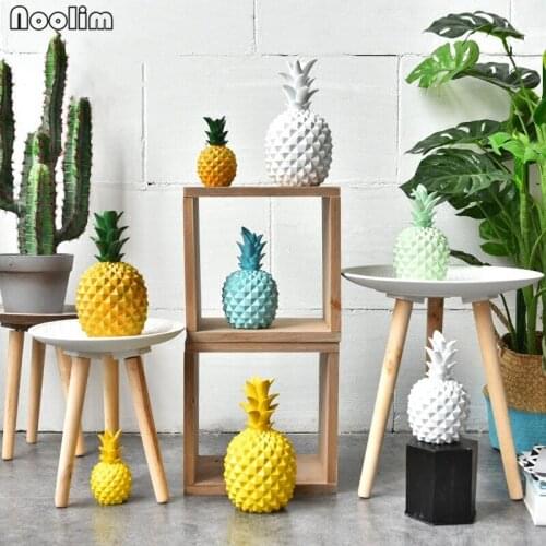 NOOLIM Nordic Modern Simple and Creative Pineapple Ornament Living Room Restaurant Wine Cabinet Decorative Ornaments
