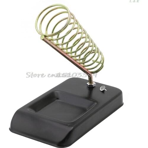 Useful Soldering Iron Metal Stand Holder Safety Protect Base Support Station M12 dropship