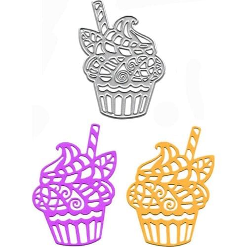 Cutting-Dies-2021 Ice Cream Troqueles New Arrival Embossing Scrapbooking Stencil Template Craft Cut Dies For DIY Card Handmade