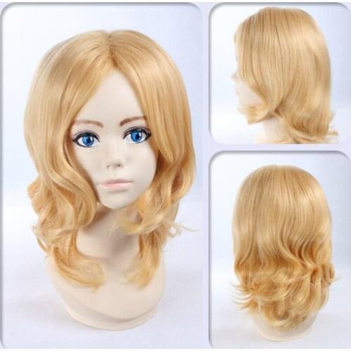 1pcs Anime Hetalia: Axis Powers Francis Bonnefoy Wig Synthetic Hair Cosplay Prop Halloween Party Decor Collection for Men Boy