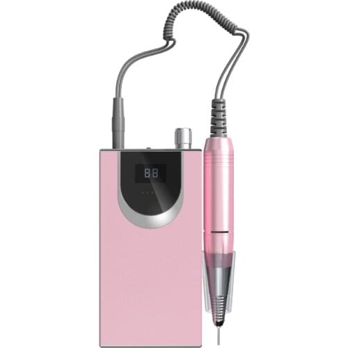 35000RPM Rechargeable Nail Remover Polisher Electric Manicure Nail Drill Machine Portable File With Digital Display