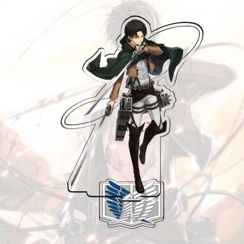 Cosmile Attack On Titan Levi acrylic stand display furnishing articles thoughtful cosplay cute hot Christmas new year gift