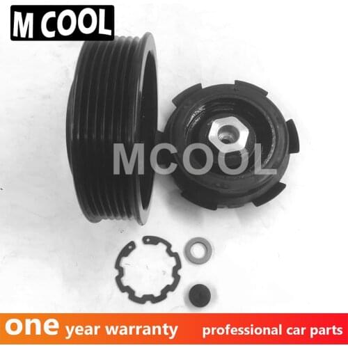 For AC Cooling Compressor Electromagnetic magnetic Clutch Assembly Pulley for Volkswagen AMAROK T5 S1B 2.0 7E0820803 7E0820803F
