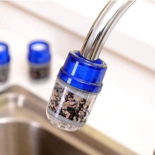 Kitchen Faucet Water Filter Healthy Activated Carbon Water Purifier Heavy Metal Rust Sediment Purifier Suspended Faucet Purifier