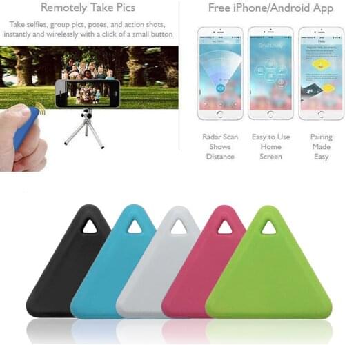Gps tracker for dogs Mini Anti-lost remote control bluetooth with hidden camera button spy gadgets button for selfie For photo