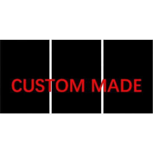 3 Pieces Customized Prints Paintings Framework Custom Made Canvas Pictures Modular Home Decor