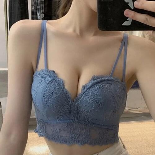 Lenceria Sexy Mujer Ensemble Push Up Lace Bra and Panty Set Lingerie Bralette Underwear Women Intimates Brassiere Soutien Gorge