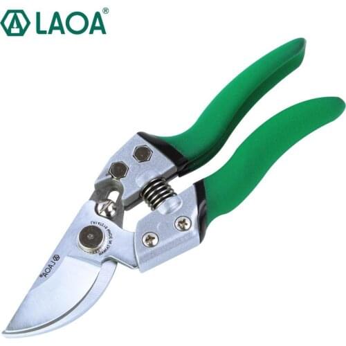 LAOA Pruning Scissors SK5 Pruner Sharp Fruit Pick Tools Tree Branch Cutters Flower Shears Grafting Pruners Gardening Tool