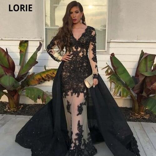 LORIE A-Line Tulle Prom Dresses 2021 Charming Appliques Robe De Soirée De Mariage Formal Court Train Vestidos De Fiesta Backless