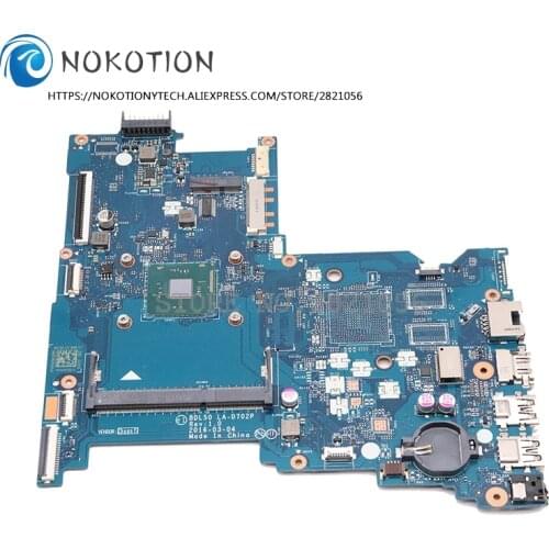 NOKOTION BDL50 LA-D702P Main board For HP 250 G5 854944-601 854944-001 Laptop Motherboard With CPU onboard