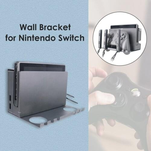 Multifunction Controller Holder Wall Mount Gamepad Storage Rack Wall Bracket for Nintendo Switch Dock for Nintendo Switch Pro
