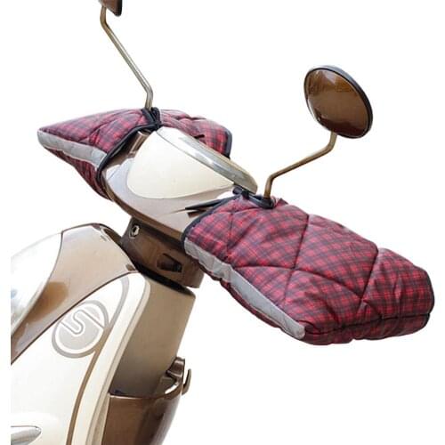 Motorbike/Scooter Handlebar Grip Muffs 30x17cm Waterproof Windproof Motorcycle Hand Handlebar Gloves Winter Thicken Warmer