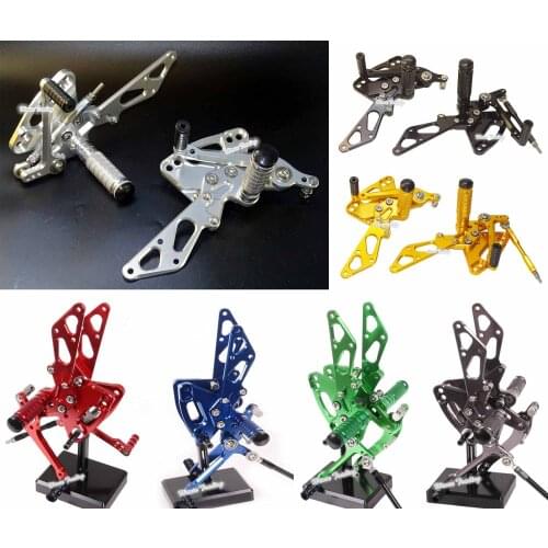 Motorcycle CNC Adjustable Rider Rear Sets Rearset Footrest Foot Rest Pegs For KAWASAKI Z1000SX 2011 2012 2013 2014 2015 2016
